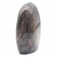 Pietra di luna nera naturale da collezione