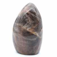 Pietra di luna nera naturale