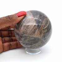 Sfera di pietra microclino del Madagascar