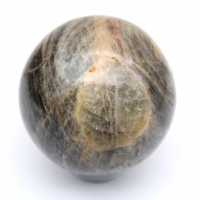 Pietra di luna nera naturale