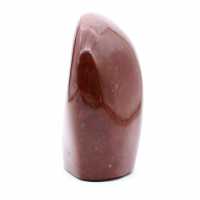 Pietra di diaspro rosso lucidata