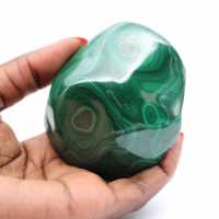 Malachite polie de collection