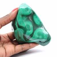 Pierre de malachite naturelle