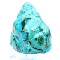 Polished stone Chrysocolla Congo