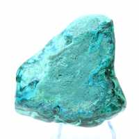 Polished stone Chrysocolla Congo
