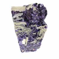 Tranche de Fluorite Pyrite authentique pour décoration