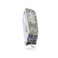 Tranche de Fluorite Pyrite authentique pour décoration