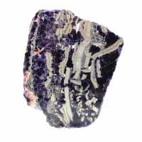 Pierre de Fluorite Pyrite minéral brut pour collection