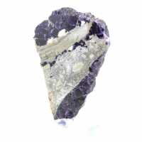 Tranche de Fluorite Pyrite authentique pour décoration