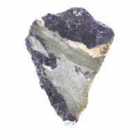 Tranche de Fluorite Pyrite authentique pour décoration