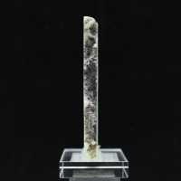 Pierre d’Aragonite verte naturelle en tranche