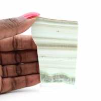 Pierre d’Aragonite verte idéale pour collection