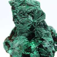 Bloc Brut de Malachite Fibreuse
