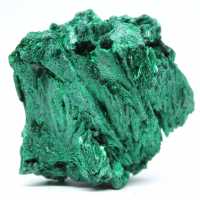 Pierre Naturelle Malachite Fibreuse