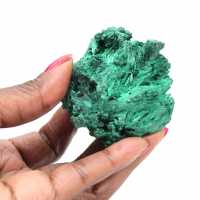 Pierre Naturelle Malachite Fibreuse