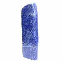 Gepolijste blauwe lapis lazuli steen uit Afghanistan