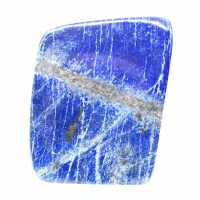 Pierre de collection lapis-lazuli poli Afghanistan