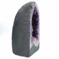 Grande géode d’améthyste du Brésil pour décoration intérieure et collection