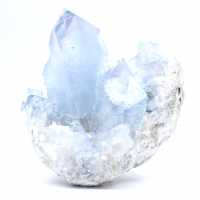 Zeldzame blauwe celestiengeode uit Madagaskar