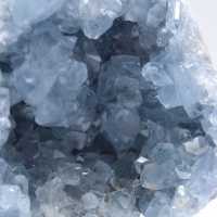 Decoratieve blauwe celestiengeode uit Madagaskar