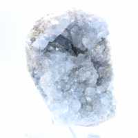 Blauwe celestiet kristalgeode uit Madagaskar