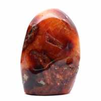 Cornaline Polie Ornement Moyen - Minéral Authentique Madagascar pour Intérieur