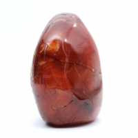 Cornaline de Madagascar Polie - Petite Pierre Naturelle pour Collection et Déco