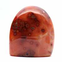 Petit Spécimen Cornaline Polie - Ornement Minéral Authentique de Madagascar