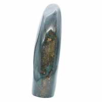 Großer Dekostein Polierter grüner Jaspis, Mineral Madagaskar