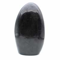 Spécimen de Tourmaline polie, grand ornement minéral, Madagascar