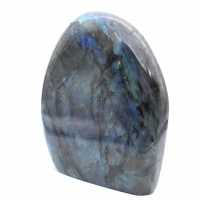 Labradorite polie, pierre naturelle de collection, grand format, Madagascar