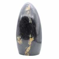 Tourmaline polie, ornement minéral de collection, pièce unique, Madagascar