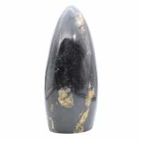 Tourmaline polie, ornement minéral de collection, pièce unique, Madagascar