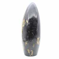 Tourmaline polie, ornement minéral de collection, pièce unique, Madagascar