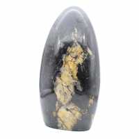 Tourmaline polie, ornement minéral de collection, pièce unique, Madagascar