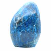 Apatite polie, grande pierre naturelle pour décoration, Madagascar