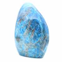 Apatite polie, grande pierre naturelle pour décoration, Madagascar