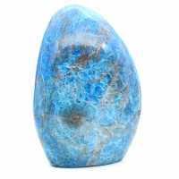 Apatite polie, grande pierre naturelle pour décoration, Madagascar