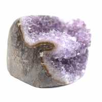 Géode Améthyste Brésilienne : Décoration et Minéralogie