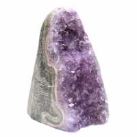 Druse Améthyste Brésilienne : Décoration Intérieure Minérale