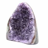Améthyste Brésil : Spécimen de Géode pour Collection