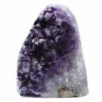 Purple amethyst geode