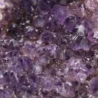 Amethyst geode, purple crystal