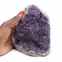 Amethyst geode, raw stone
