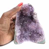 Amethyst geode, collection