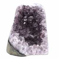 Amethyst geode Brazil, vibrant color