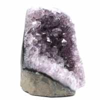 Amethyst geode Brazil, vibrant color