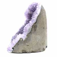 Amethyst geode, meditation