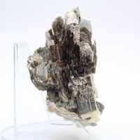 Mica et tourmaline noire sur quartz, Afghanistan