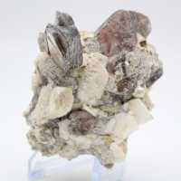 Quartz blanc avec mica afghan naturel